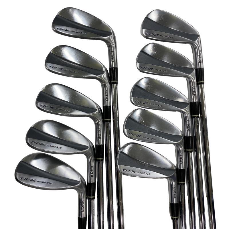 PRGR TR-X 910 Irons (10pc) — Flex S — Japan Model, Used