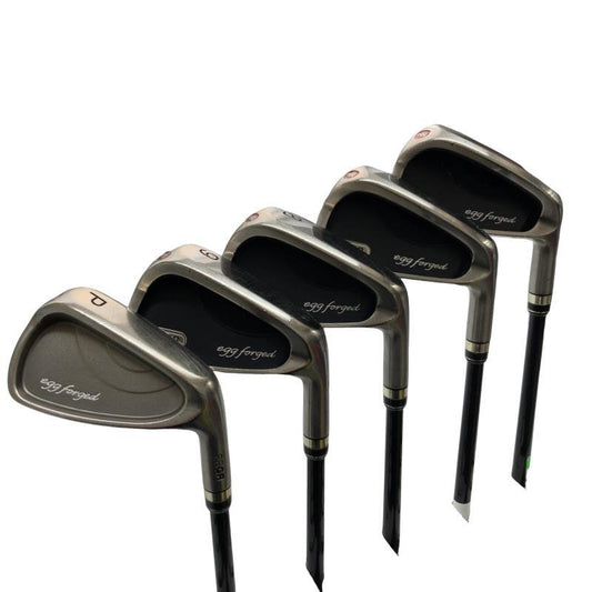 PRGR egg Forged Irons (5pc) — Flex SR — Japan Model, Used
