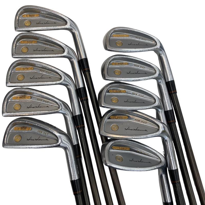 HONMA LB-606 H&F Irons (10pc) — Flex S — Japan Model, Used