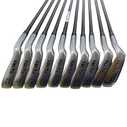 HONMA LB-606 H&F Irons (10pc) — Flex S — Japan Model, Used