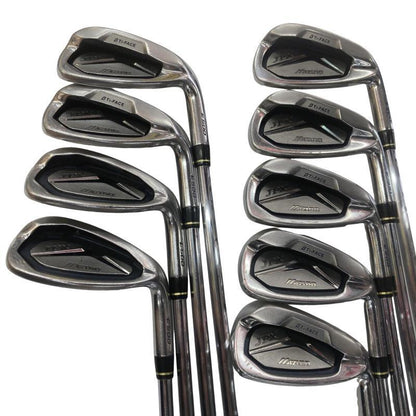 Mizuno JPX E500 Ti-Face Irons (9pc) — NS PRO 950GH S — Japan Model, Used