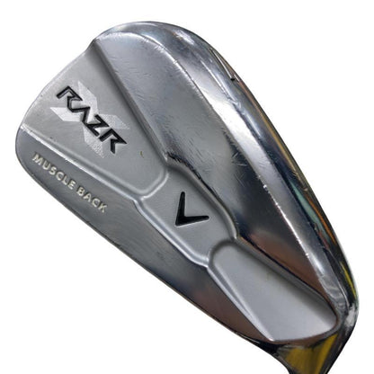 Callaway RAZR X Muscle Back Irons (7pc) — Flex S — Japan Model, Used