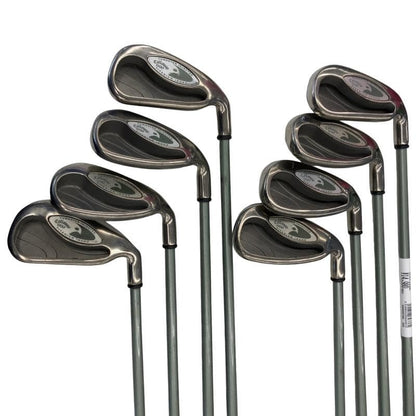 Callaway Hawk Eye Ladies Irons (8pc) — Flex L — Japan Model, Used