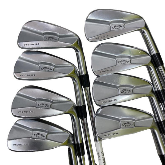 Callaway X Prototype Irons (8pc) — Flex S — Japan Model, Used
