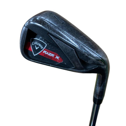 Callaway Razr X Black Irons 5-PW (6pc) — M-10 XP Uni — Japan Model, Used