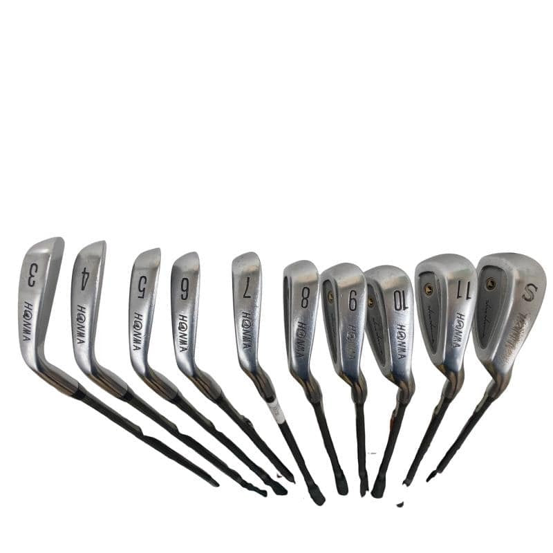HONMA LB-606 Irons (10pc) — Flex S — Japan Model, Used