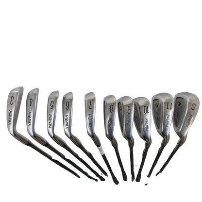HONMA LB-606 Irons (10pc) — Flex S — Japan Model, Used