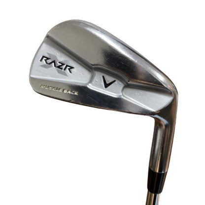 Callaway RAZR X Muscle Back Irons (7pc) — Flex S — Japan Model, Used