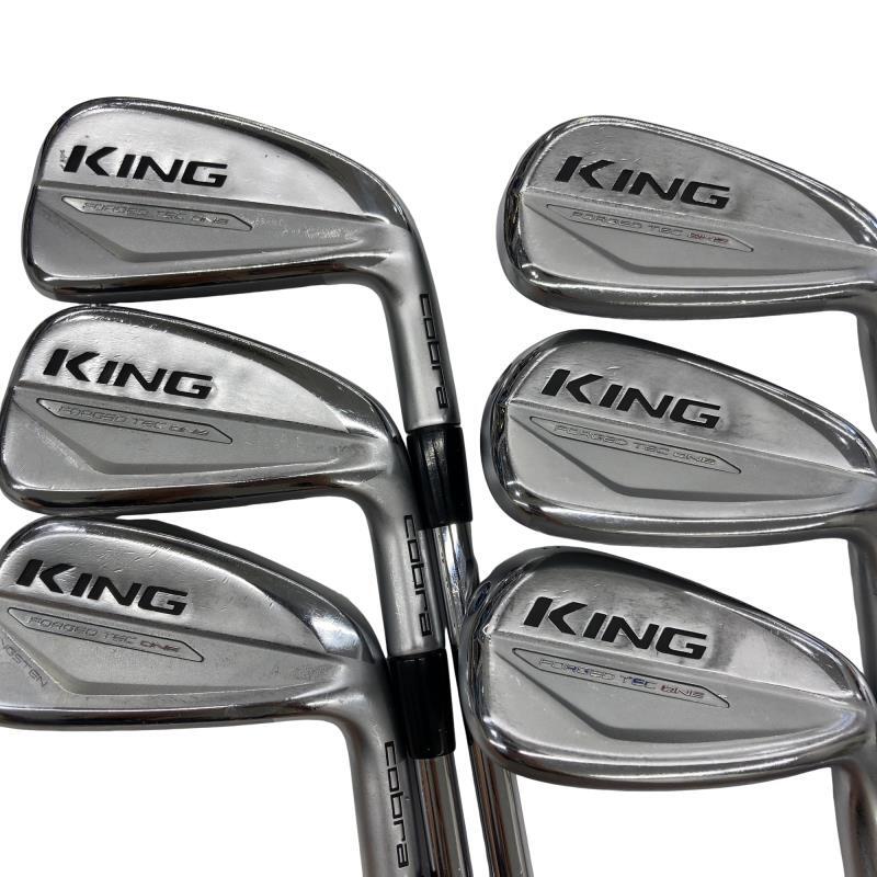 Cobra King Forged One Length Irons (6pc) — Flex S — Japan Model, Used