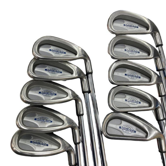 Callaway Steelhead X-14 Irons (9pc) — Flex S — Japan Model, Used