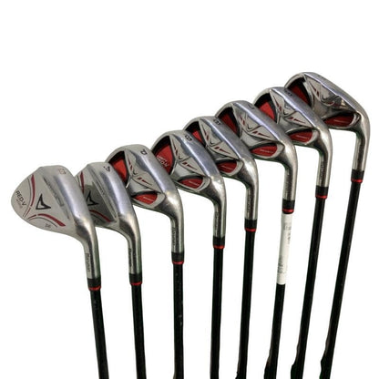 Maruman Verity Red-V Irons (8pc) — Flex S — Japan Model, Used