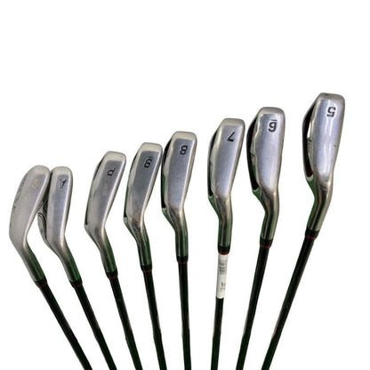 Maruman Verity Red-V Irons (8pc) — Flex S — Japan Model, Used