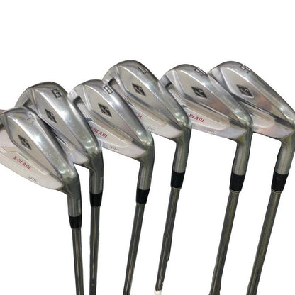 Bridgestone TourStage X-Blade 701G Irons (6pc) — Dynamic Gold S — Japan Model, Used