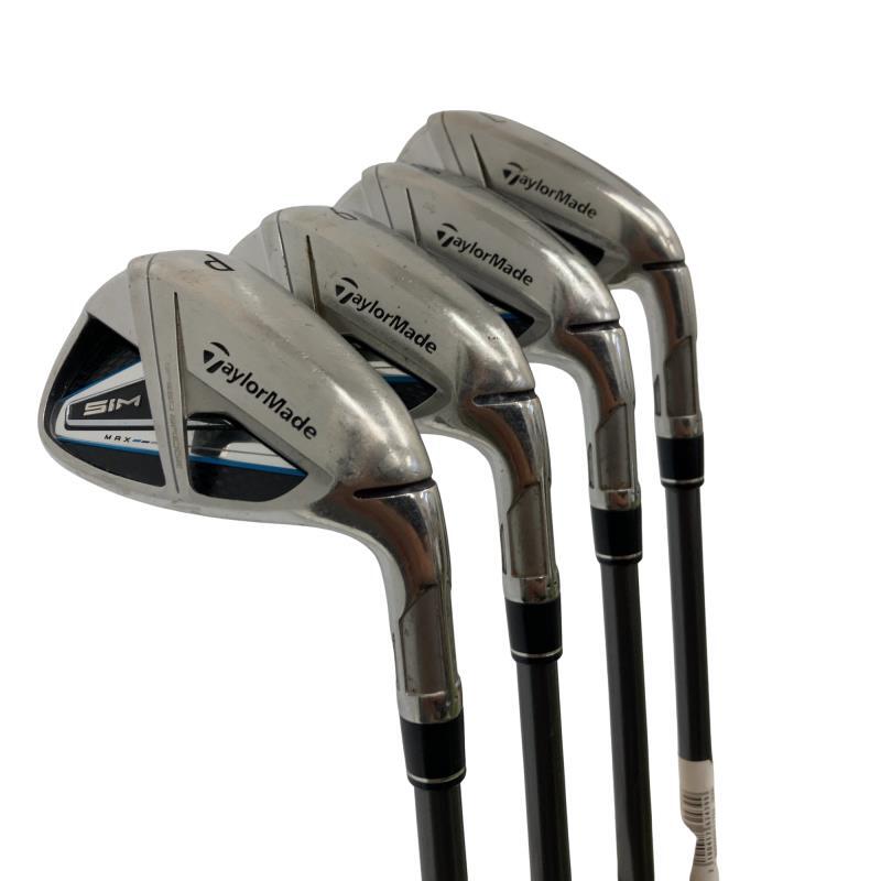 TaylorMade SIM MAX Irons (4pc) — TENSEI R — Japan Model, Used
