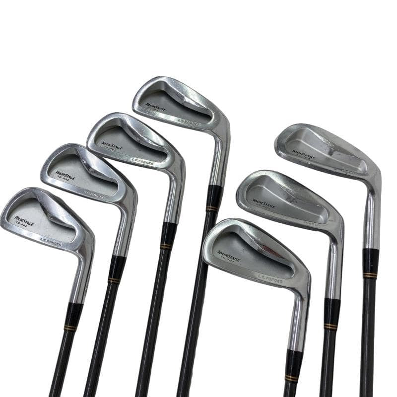 Bridgestone TourStage TS-202 Irons (7pc) — Flex R — Japan Model, Used