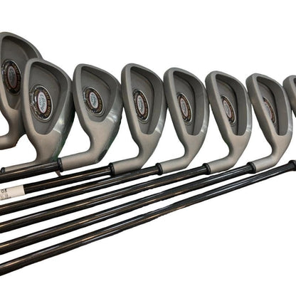 Callaway Great Big Bertha Hawk Eye Titanium Irons (8pc) — Flex R — Japan Model, Used