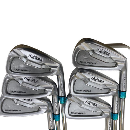 HONMA Tour World TW737P Irons (6pc) — Flex S — Japan Model, Used