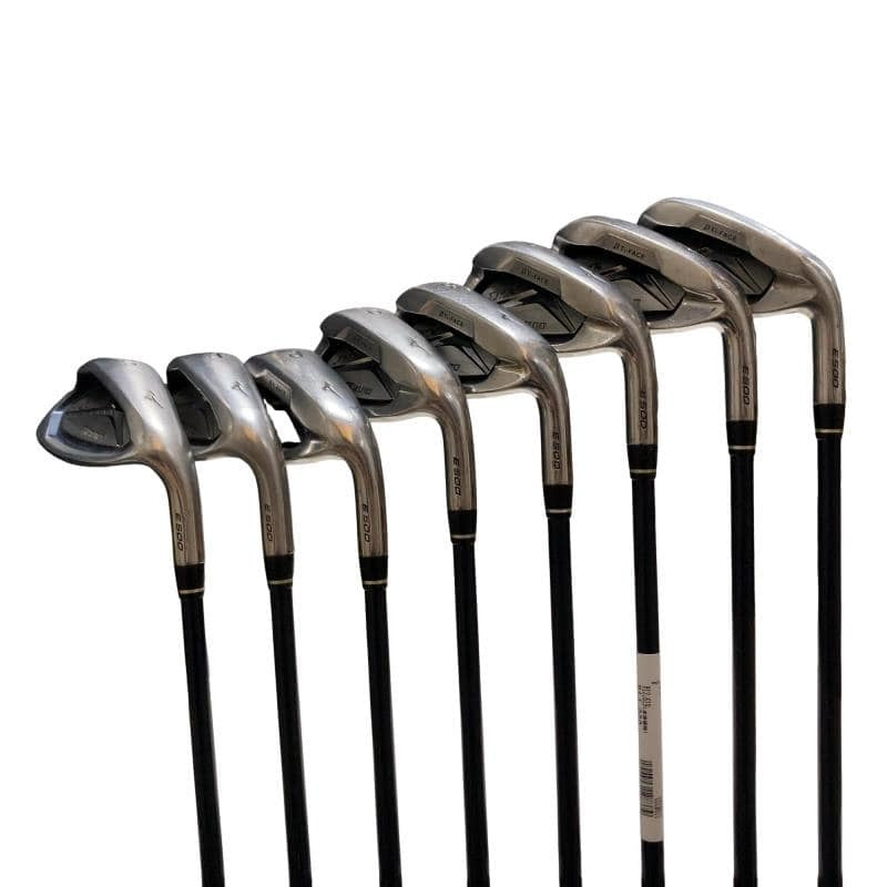 Mizuno JPX E500 Irons (8pc) — Flex R — Japan Model, Used