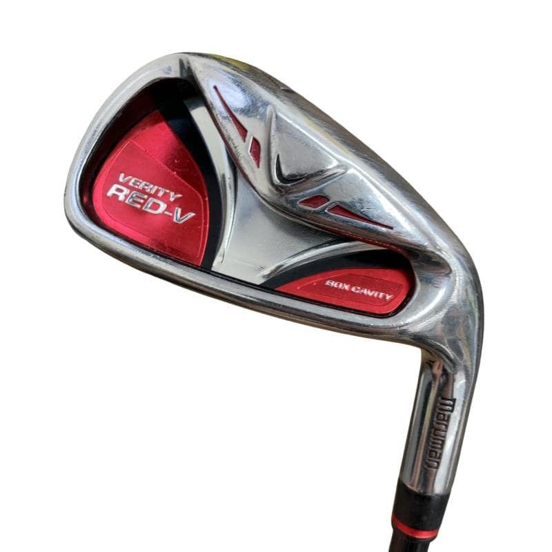 Maruman Verity Red-V Irons (8pc) — Flex R — Japan Model, Used