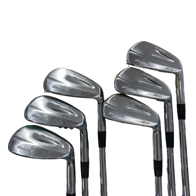 Mizuno MP-67 Irons (6pc) — Dynamic Gold S — Japan Model, Used