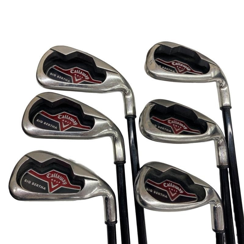 Callaway Big Bertha 2006 Irons (6pc) — Flex R — Japan Model, Used