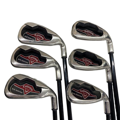 Callaway Big Bertha 2006 Irons (6pc) — Flex R — Japan Model, Used