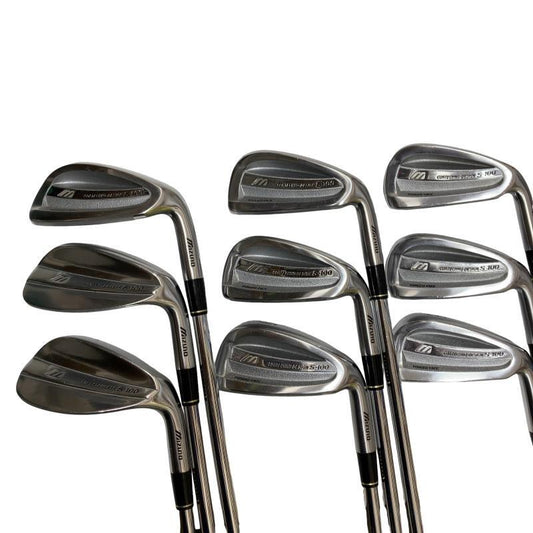 Mizuno S-100 Irons (9pc) — NS PRO 950GH SR — Japan Model, Used