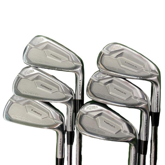 HONMA Tour World TW757Vx BK Irons (6pc) — Flex S — Japan Model, Used