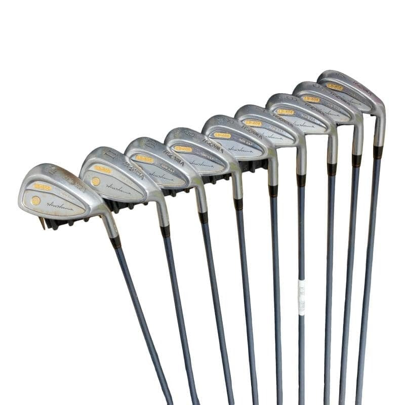 HONMA LB-606 H&F Irons (9pc) — Flex S — Japan Model, Used