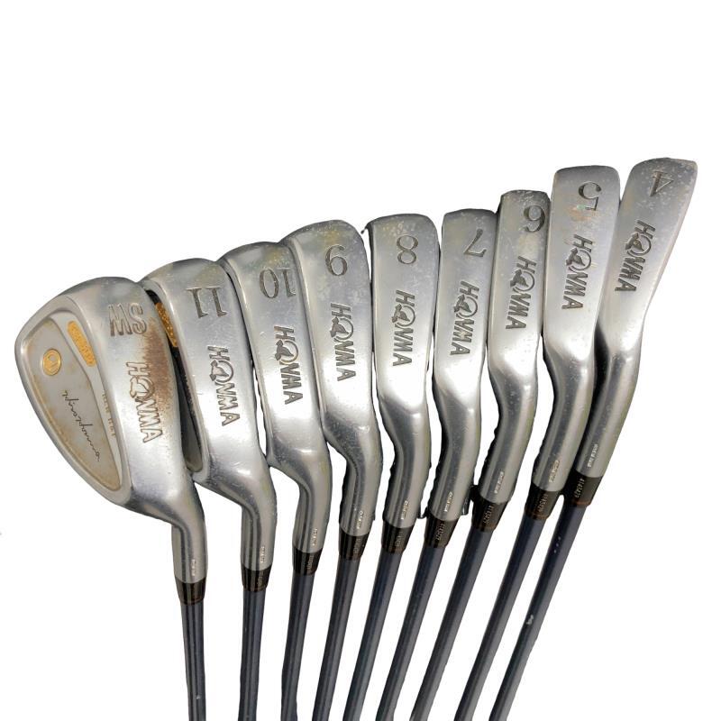 HONMA LB-606 H&F Irons (9pc) — Flex S — Japan Model, Used