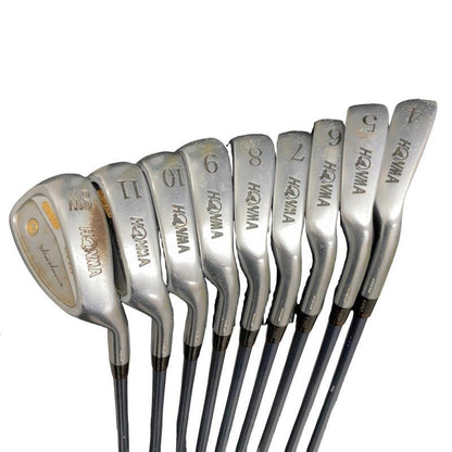 HONMA LB-606 H&F Irons (9pc) — Flex S — Japan Model, Used
