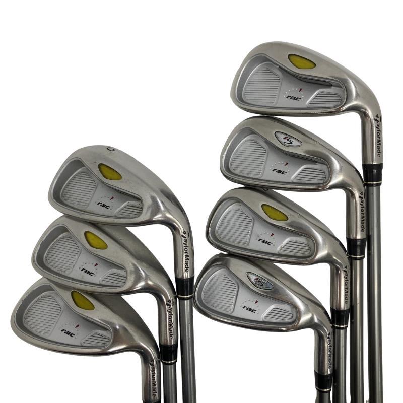 TaylorMade r5 rac Irons (7pc) — Flex R — Japan Model, Used
