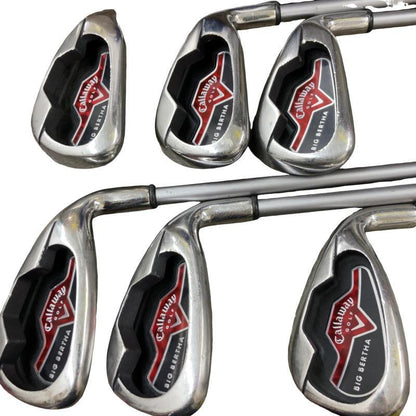 Callaway Big Bertha 2006 Irons (6pc) — Flex SR — Japan Model, Used