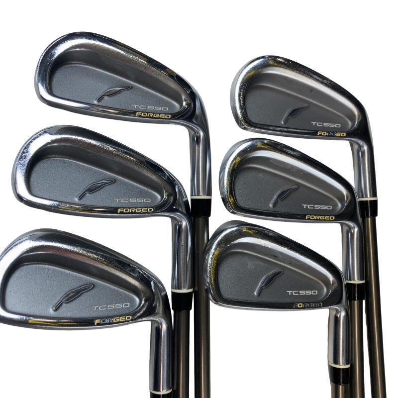 Fourteen TC-550 Forged Irons (6pc) — Flex R — Japan Model, Used
