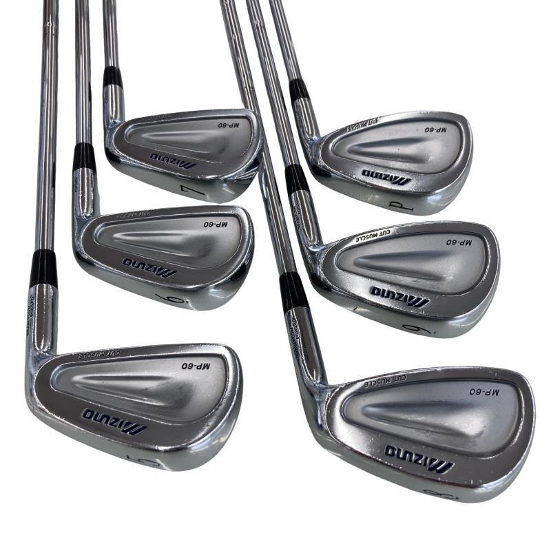 Mizuno MP-60 Irons (6pc) — Dynamic Gold S — Japan Model, Used