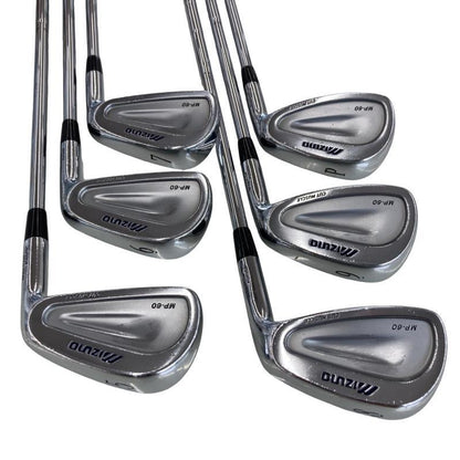 Mizuno MP-60 Irons (6pc) — Dynamic Gold S — Japan Model, Used