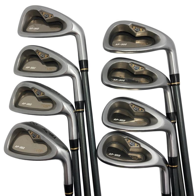 HONMA Twin Marks AP-302 Irons (8pc) — Flex R — Japan Model, Used