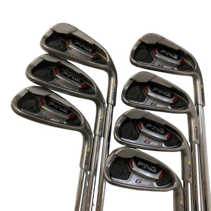 Ping G20 Irons 6-8 (7pc) — Flex R — Japan Model, Used
