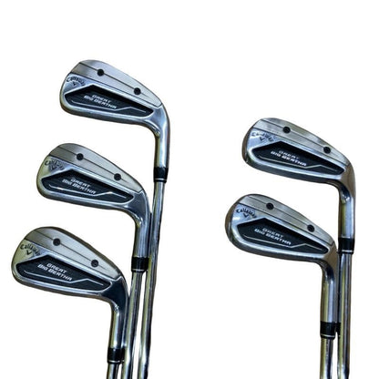 Callaway Great Big Bertha 2023 Irons (5pc) — NS PRO 950GH S — Japan Model, Used