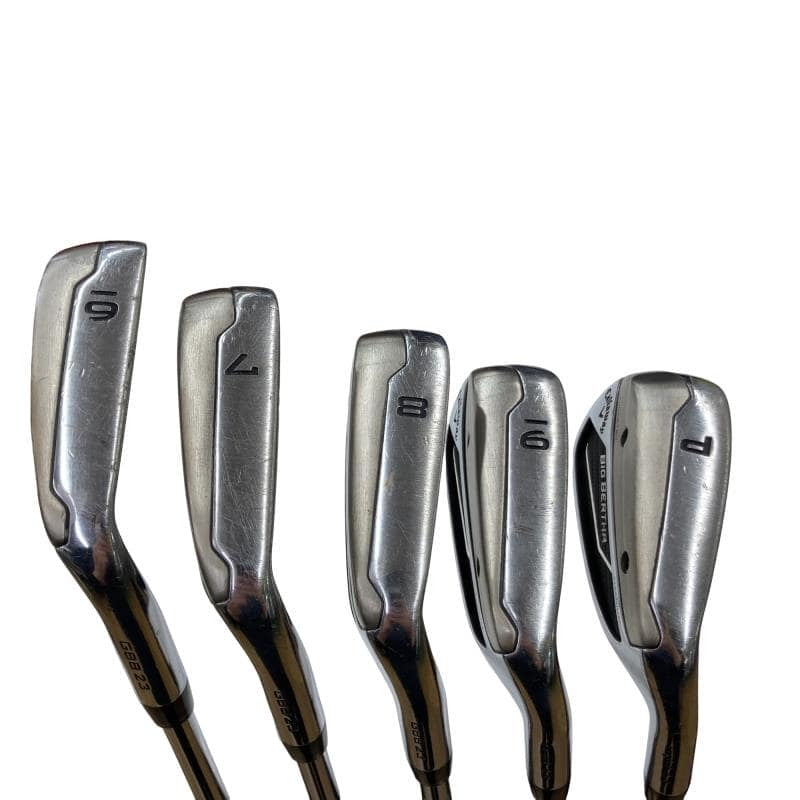 Callaway Great Big Bertha 2023 Irons (5pc) — NS PRO 950GH S — Japan Model, Used