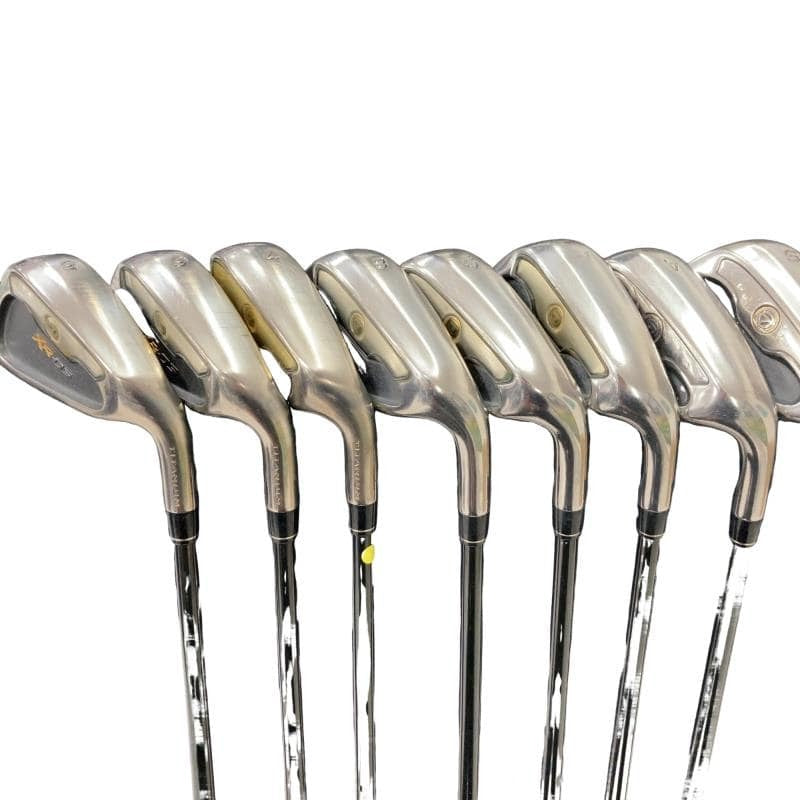 TaylorMade XR Irons (8pc) — Flex R — Japan Model, Used
