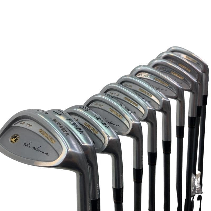 HONMA LB-708 Irons (10pc) — Flex S — Japan Model, Used
