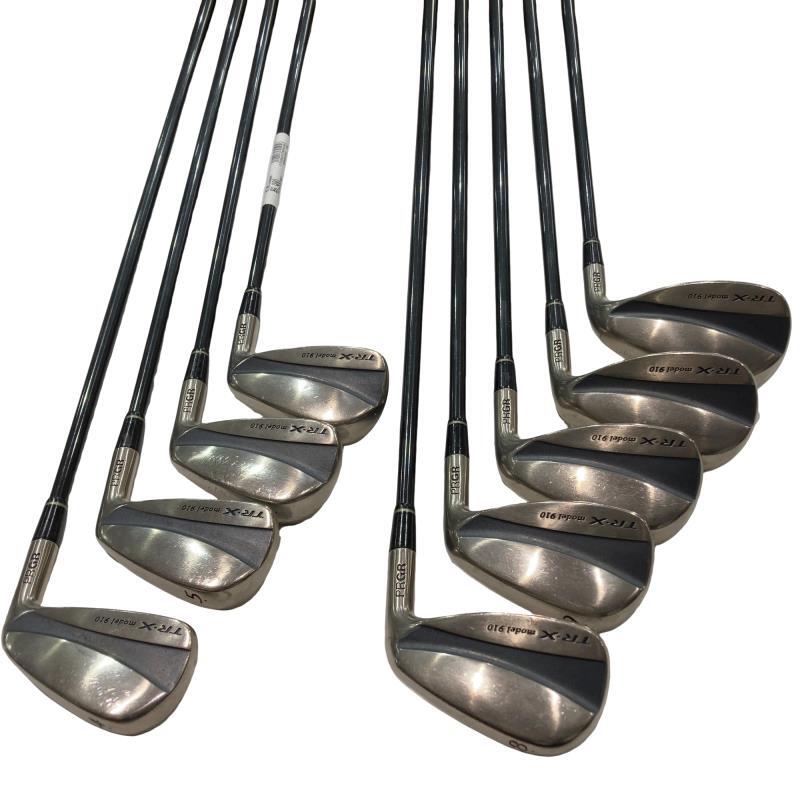 PRGR TR-X Model 910 Irons (9pc) — Flex S — Japan Model, Used