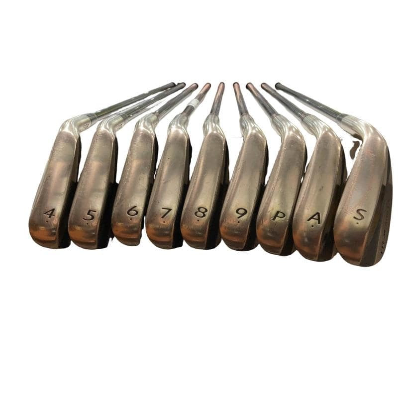 PRGR TR-X Model 910 Irons (9pc) — Flex S — Japan Model, Used