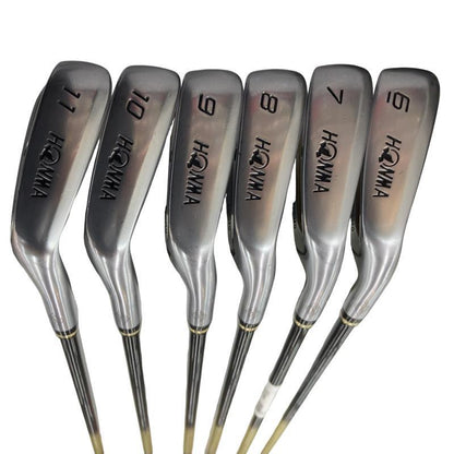 HONMA Beres IS-02 Irons (6pc) — ARMRQ R — Japan Model, Used