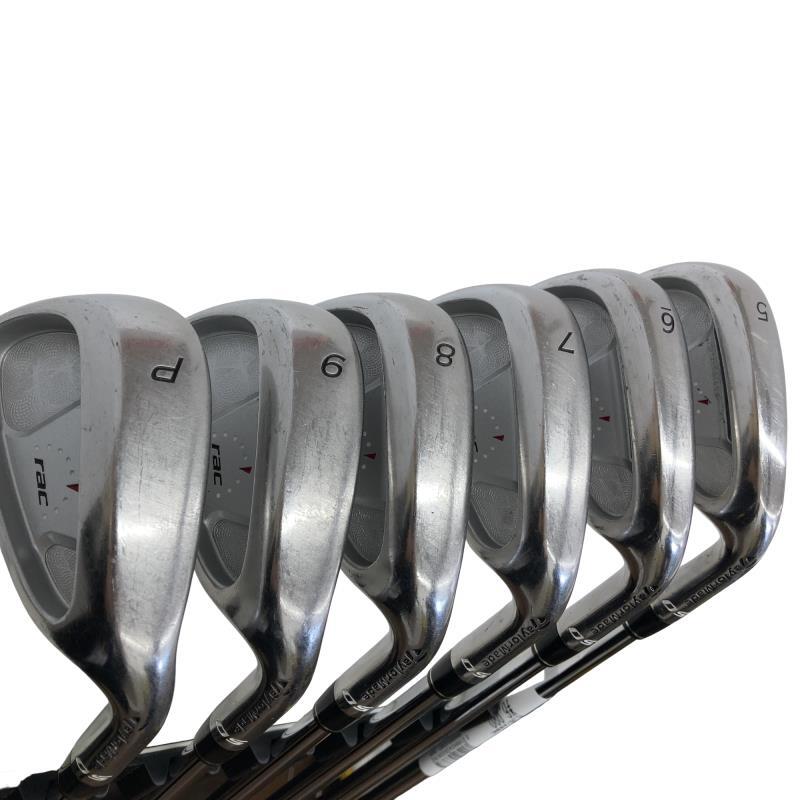 TaylorMade RAC OS Irons (6pc) — NS PRO 850GH R — Japan Model, Used