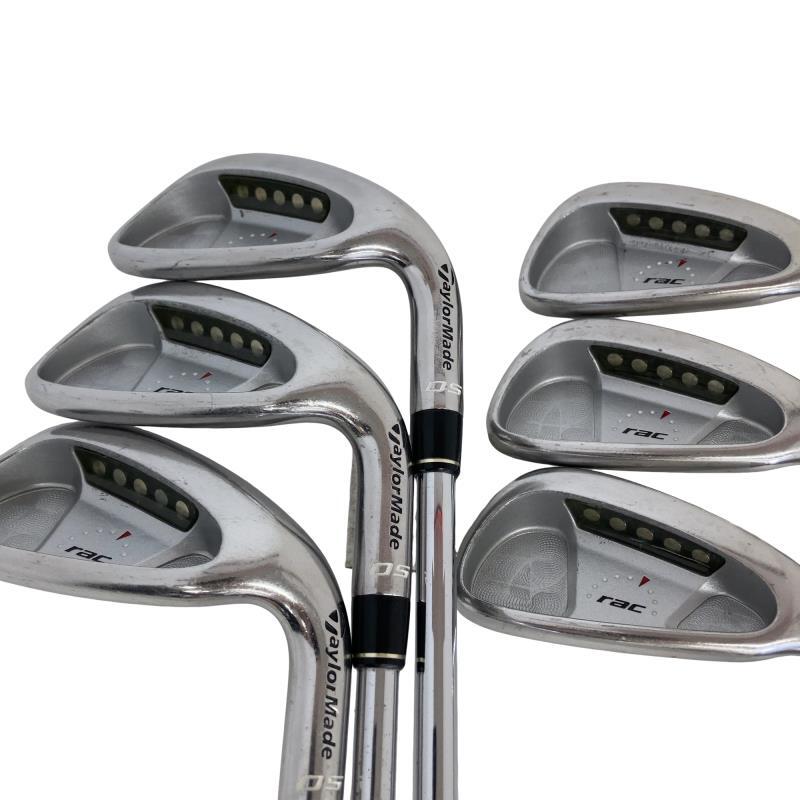 TaylorMade RAC OS Irons (6pc) — NS PRO 850GH R — Japan Model, Used