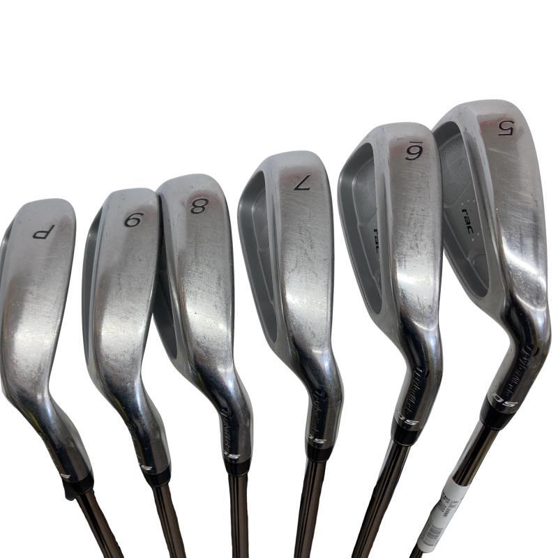 TaylorMade RAC OS Irons (6pc) — NS PRO 850GH R — Japan Model, Used