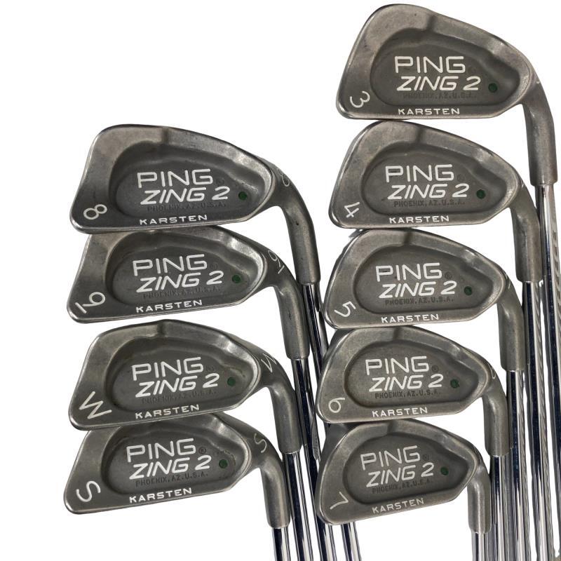 Ping ZING Irons (9pc) — Flex S — Japan Model, Used