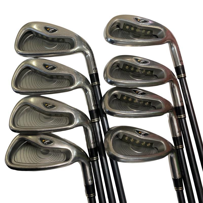 TaylorMade R7 Ti Irons (8pc) — Flex R — Japan Model, Used